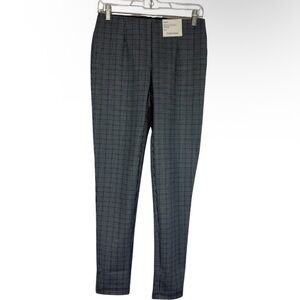 Calvin Klein Houndstooth Stretch Ankle Pants Sz6 Slim Tapered Career Office NWT